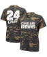 Фото #2 товара Women's Nick Chubb Camo Cleveland Browns Name and Number V-Neck T-shirt