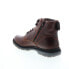 Фото #12 товара Florsheim Lookout Plain Toe Boot 13396-200-M Mens Brown Casual Dress Boots