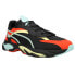 Фото #4 товара Puma RsConnect Fr Lace Up Mens Black Sneakers Casual Shoes 382995-01