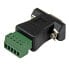 Фото #5 товара StarTech.com RS422 RS485 Serial DB9 to Terminal Block Adapter - Black