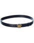 Фото #1 товара Versace La Medusa Leather Belt Men's Black 90