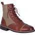 Dingo Andy Lace Up Mens Brown Casual Boots DI203-BRN
