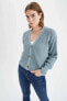 Фото #5 товара Кардиган Defacto Oversize Buttoned Knit