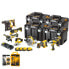 Фото #1 товара DeWALT Akku Kombopack DCK865P4T: 18 Volt - 8 Geräte, 4x 5,0 Ah + Doppelladegerät & Bit- Bohrerset