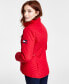 Фото #3 товара Women's Quilted Zip-Up Jacket