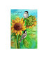 Фото #1 товара Melinda Hipsher 'Sunflower And Chickadee' Canvas Art - 16" x 24"