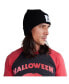 Фото #3 товара Men's and Women's Black Halloween Myers Face Cuffed Knit Hat