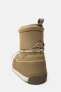 Ski collection water-resistant and water-repellent ankle boots