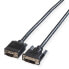 Фото #1 товара ROLINE DVI Cable - DVI (12+5) M - HD15 M 2 m - 2 m - DVI-A - VGA (D-Sub) - Male - Male - Black