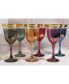 Фото #3 товара Wine Goblets Set of 6 Multicolor