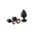 Anal plug Dream Toys Fantasstic Black 3 Pieces