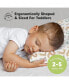 Jumbo Toddler Pillow with Pillowcase, 14X20 Soft Organic Toddler Pillows for Sleeping, Kids Travel Pillow