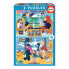 Фото #3 товара Puzzle Flughafen Zug 2x48 Teile