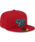 Фото #2 товара Men's Red Arizona Diamondbacks Alternate Authentic Collection On-Field 59FIFTY Fitted Hat