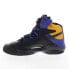 Фото #9 товара Reebok Shaq Attaq Mens Black Synthetic Lace Up Athletic Basketball Shoes