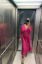 Фото #1 товара Платье миди из сатина ZARA