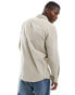 Фото #3 товара Selected Homme cord overshirt in beige