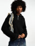 Фото #1 товара Weekday Grace half zip jumper in black