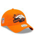 Фото #1 товара Women's Orange Denver Broncos 2022 Sideline Adjustable 9TWENTY Hat