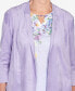 ფოტო #4 პროდუქტის Petite Isn't It Romantic Suede Flutter Sleeve Jacket