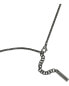 Modern men´s steel necklace Wire PEAGN0033803