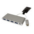 Фото #4 товара Кабель USB 3.2 Gen 1 (3.1 Gen 1) Type-C - USB 3.2 Gen 1 (3.1 Gen 1) Type-A ROLINE 14.02.5045 - 5000 Mbit/s - Silver - Plastic - 94 mm