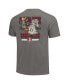 Фото #2 товара Men's and Women's Gray Florida State Seminoles Hyper Local Oceola Renegade Stadium T-Shirt