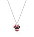 Beautiful silver Minnie Mouse necklace NS00028SL-157.CS