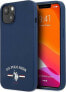 Фото #1 товара Чехол для смартфона U.S. Polo Assn. iPhone 13 6,1" Silicone Collection гранатовый/синий