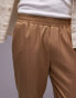 Фото #5 товара Topman taper pin stripe trouser in stone