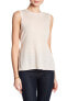 Фото #1 товара CLUB MONACO Aggie Knit Sleeveless Sweater Sz. Small (Foundation/Ivory) 149306