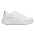 Фото #1 товара Dirty Laundry Spirited Mesh Lace Up Womens White Sneakers Casual Shoes GROP01M5