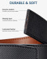 BOSTANTEN Men's Leather Belt with Automatic Ratchet Buckle, Business Suit Belt, Width 35 mm, Adjustable Size