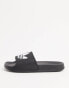 adidas Originals Adilette Lite sliders in black