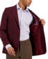 Фото #4 товара Men's Modern-Fit Active Stretch Woven Solid Sport Coat