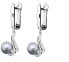 Silver earrings with river pearls SVLE0407SH8P600