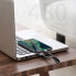 Фото #14 товара Simple płaski kabel przewód USB USB-C 5A 40W Quick Charge 3.0 QC 3.0 23cm szary