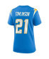 Фото #3 товара Women's LaDainian Tomlinson Powder Blue Los Angeles Chargers Game Retired Player Jersey