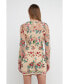 Фото #3 товара Women's Floral Embroidered Dress