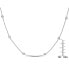 Sterling Silver Clear Cubic Zirconia Necklace