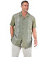 Фото #1 товара Рубашка мужская Kingsize большого размера на короткий рукав "Островная"