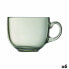 Фото #1 товара Чашка стеклянная Luminarc Alba Зеленая 500 мл (6 штук)