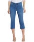 Фото #1 товара Nydj Waist Match Slim Straight Crop Contented Jean Women's Xxs