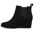 Фото #3 товара TOMS Kayley Pull On Womens Black Casual Boots 10017400T