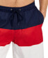 ფოტო #3 პროდუქტის Men's Colorblocked 7" Swim Trunks, Created for Macy's