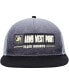 ფოტო #2 პროდუქტის Men's Black, Gray Army Black Knights Snapback Hat