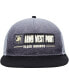 Фото #2 товара Men's Black, Gray Army Black Knights Snapback Hat