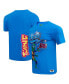 Men's and Women's Blue Teenage Mutant Ninja Turtles Leo Defender Graphic T-shirt