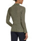 ფოტო #2 პროდუქტის Petite Mock-Neck Knit Top