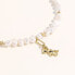 ფოტო #3 პროდუქტის 18K Gold Plated Freshwater Pearls with stars - Help Me Sully Necklace 17" For Women